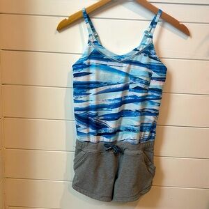 Ivivva by Lululemon Girls Camp Hardly Wait Romper Sz 8